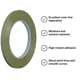 img 1 attached to 🔍 Precision Perfection: Scotch Fine Line Green Rolls - Ideal for Clean, Accurate Marking
