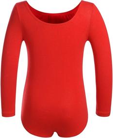 img 2 attached to 👗 MOLLDAN Sleeve Leotard Separate Sparkling Attire for Girls: Stylish and Durable!