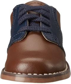 img 3 attached to 👞 Детская обувь Connor Little Oxford для мальчиков от FootMates