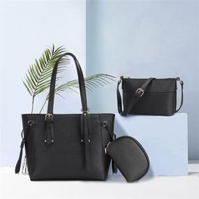 img 1 attached to 👜 Stylish and Functional: JOSEKO Leather Handbags and Wallets for Women - Perfect Shoulder Crossbody Satchels