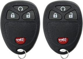 img 3 attached to Convenient KeylessEntry Remote Control Car Key Fob Replacement – Pack of 2 (15114374)