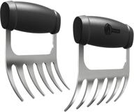 🔥 cave tools metal meat claws: ultimate barbecue grill accessories for shredding pulled pork, chicken, turkey, beef - handle, carve & enhance your bbq experience! logo