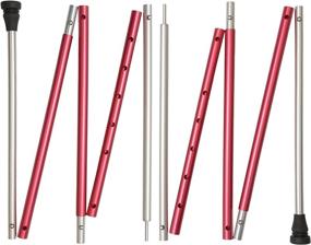 img 4 attached to 🏕️ Paria Outdoor Products Adjustable Tarp and Tent Poles - Versatile, Long-lasting, and Lightweight - Ideal for Camping, Backpacking, Hammocks, Shelters, and Awnings