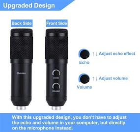 img 3 attached to 🎙️ Enhanced Performance: Upgraded Condenser Microphone for LiveStreaming with Adjustable Features