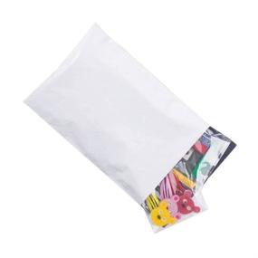img 4 attached to 📦 WiiGreen #0 100 PCS 5X7 Inch Poly Mailers Shipping Envelopes Packaging Bags | Enhanced Durability for Office, Industrial, Postal, and Gift Shipping | Self-Adhesive Packaging and Shipping Supplies