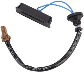 img 4 attached to 🚙 Black Aramox Car Trunk Switch, Trunk Lid Open Switch Compatible with Infiniti Nissan Altima Versa 25380ED000