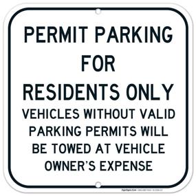 img 4 attached to 🅿️ Convenient Permit Parking Solution: Residents Only Legend