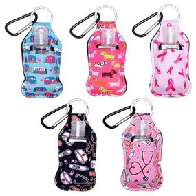 img 4 attached to 🧳 Refillable Liquids Travel Keychain Bottles