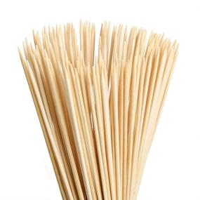 img 4 attached to 🍢 Versatile Rayson 6" Bamboo Skewers: Ideal for Kabob, BBQ, Grill, Fruit Cocktails, Kitchen Crafts, and Parties!