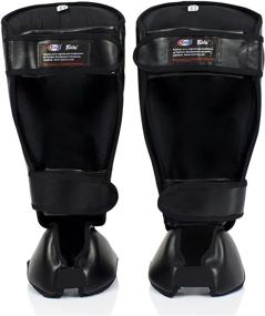 img 3 attached to 🥊 Fairtex SP7 Black Muay Thai Shin Guards: Enhanced Protection for Muay Thai, MMA, and K1