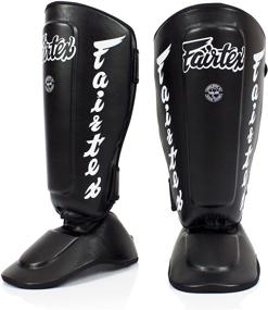 img 4 attached to 🥊 Fairtex SP7 Black Muay Thai Shin Guards: Enhanced Protection for Muay Thai, MMA, and K1