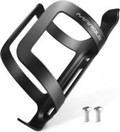 🚴 marque holder water bottle cage - bike hydration bottle cage, fits road cycling and mountain bike, easy installation & use (matte black) logo