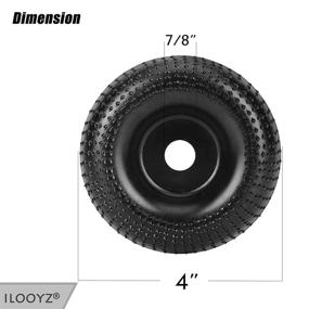 img 3 attached to 🔧 Industrial Power & Hand Tools: Wood Shaping Disc for Optimal Results