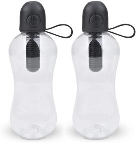 img 4 attached to 💧 Black bobble Classic Water Bottle, 18.5 oz