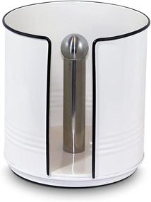 img 4 attached to 🏡 Home Acre Designs Paper Towel Holder: Stylish Farmhouse Countertop Dispenser with Non-Slip Base for Kitchen & Bathroom