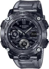 img 3 attached to ⌚ G-Shock GA2000SKE-8A: Прозрачный/Серый One Size - Элегантная часы высшего класса