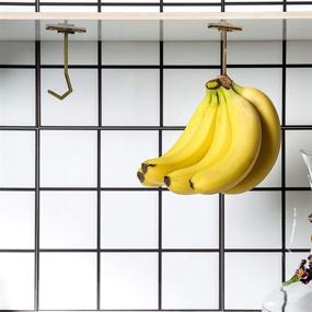 img 3 attached to 🍌 Sturdy Metal Banana Hanger Cabinet for Convenient Banana Storage