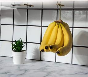 img 2 attached to 🍌 Sturdy Metal Banana Hanger Cabinet for Convenient Banana Storage