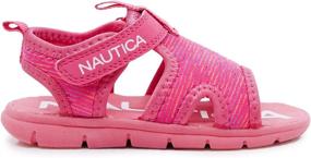 img 3 attached to Спортивные сандалии Nautica для малышей - мужская обувь и сандалии для мальчиков.