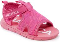 nautica toddler kids sports sandals - boys' shoes and sandals logo