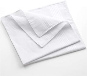 img 3 attached to 🧣 Cotton Handkerchiefs by Ohuhu - Premium Hankies for Every Occasion