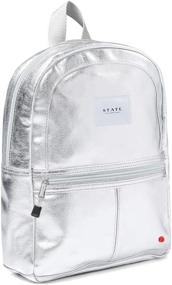 img 1 attached to STATE Mini Kane Backpack Coral Backpacks
