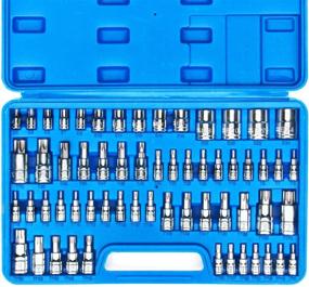 img 4 attached to 🔧 Набор битовых головок и наружных головок Casoman Master Torx: 60-детный набор, сталь S2 и Cr-V, E4-E24, T6-T70, TT6-TT70, TP8-TP60