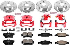 img 1 attached to 🔥 Набор тормозов Power Stop KC1302 1-Click Performance с улучшенными суппортами