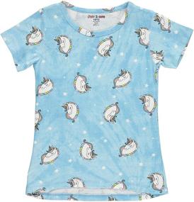 img 1 attached to 👗 Cute Verbage Printed Tops, Tees & Blouses for Girls in Soft Cotton