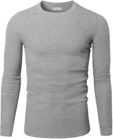 img 4 attached to Stay Warm and Stylish with MAZARA Premium Quality Thermal T Shirts for Men's Clothing