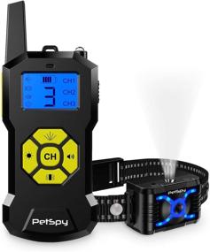 img 4 attached to PetSpy Citronella Training Collar Vibration