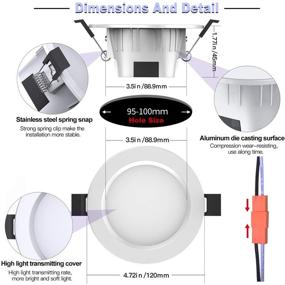 img 3 attached to Recessed Vanance Changing Intelligent Compatible