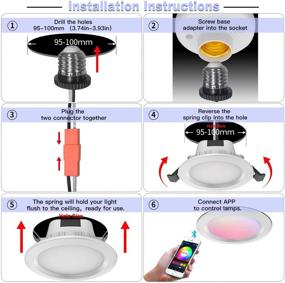 img 2 attached to Recessed Vanance Changing Intelligent Compatible