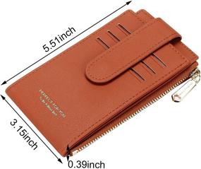 img 3 attached to ZRTARY Holder Wallets Bifold Organizer Women's Handbags & Wallets and Wallets
