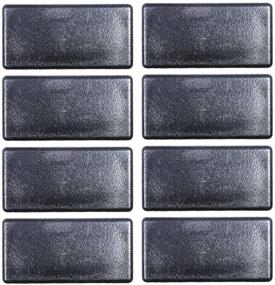img 1 attached to 🔲 Versatile & Durable Pack of Rectangle Black Plastic Industrial Hardware: Ideal for Biscuits & Plugs