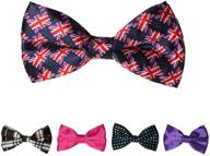 dbff0021 multi satin romance pre tied boys' accessories for bow ties logo