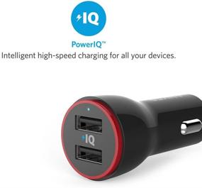 img 1 attached to 🚗 Anker PowerDrive 2 Car Charger + 3ft Micro USB to USB Cable Combo for Galaxy S7/S6/Edge/Plus, Note 5/4, LG, Nexus, HTC and More - Black