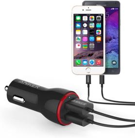 img 2 attached to 🚗 Anker PowerDrive 2 Car Charger + 3ft Micro USB to USB Cable Combo for Galaxy S7/S6/Edge/Plus, Note 5/4, LG, Nexus, HTC and More - Black