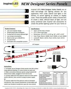 img 2 attached to New Under Cabinet Lighting Designer Series 10&#34 Lighting & Ceiling Fans