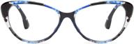 👓 amomoma elegant cat eye women's progressive multifocal blue light blocking reading glasses - am6013 logo