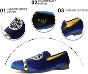 img 1 attached to 💎 Glamorous XQWFH Loafers: Sparkling Wedding Glitter for Fashion-Forward Feet