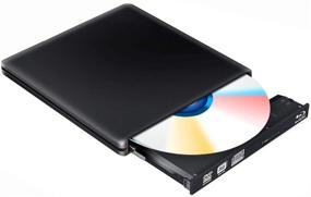 img 4 attached to 📀 High-Speed USB 3.0 External Blu Ray DVD Drive for Mac OS & Windows - Portable 3D Player, Burner, and Reader