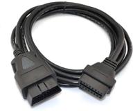 🔌 ikkegol 9.8ft 3m obdii extension cable - 16 pin car male to female diagnostic extender logo