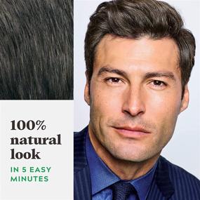 img 1 attached to Just For Men Shampoo-In Color (Formerly Original Formula), Dark Brown, Pack of 3 - Perfect Gray Hair Coloring for Men!