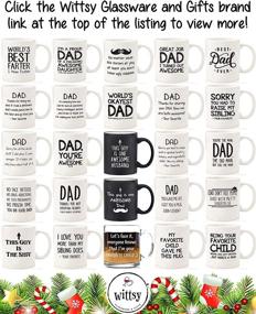 img 1 attached to ☕ Best Dad Ever Coffee Mug - Top Christmas Gifts for Dad, Men, and Husband - Unique Xmas Dad Gifts from Daughter, Son, Wife, and Kids - Cool Birthday Present Idea for a New Father, Guys, Him - Fun Novelty Cup for Better SEO