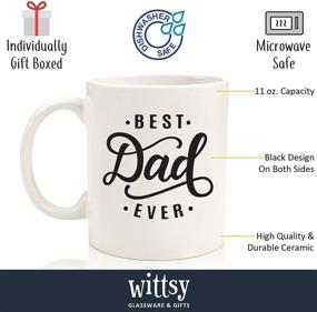 img 3 attached to ☕ Best Dad Ever Coffee Mug - Top Christmas Gifts for Dad, Men, and Husband - Unique Xmas Dad Gifts from Daughter, Son, Wife, and Kids - Cool Birthday Present Idea for a New Father, Guys, Him - Fun Novelty Cup for Better SEO