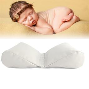 img 4 attached to 🦋 White Sunmig Newborn Baby Photography Butterfly Posing Pillow Basket Filler Photo Prop - Enhanced SEO