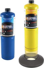 img 3 attached to 🔥 Enhance Your Gas Welding Experience with BLUEFIRE Propane MAPP MAP Pro Handheld Torch Stand Base and Fuel Gas Bottle Stabilizer