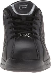 img 3 attached to 👟 Fila Fulcrum Cross Trainer White Men's Athletic Shoes