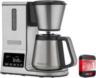 ☕️ кофеварка cuisinart cpo-850 pureprecision объемом 8 чашек в комплекте с термосом и расширенным планом защиты. логотип